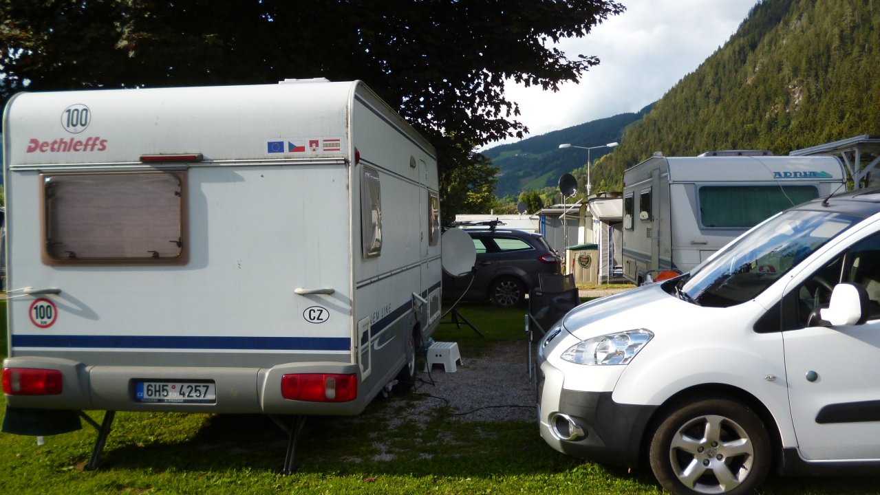 (w) Na kole nad Ginzling, pondělí 25.6.2018